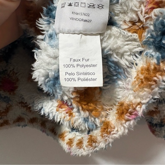 Eddie Bauer Plush 1/4 Zip Pullover Fuzzy Fleece Jacket Size Large Southwest Soft - Picture 12 of 12